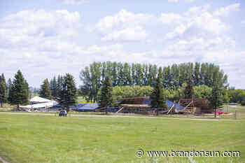 Sioux Valley's powwow arbour collapses - The Brandon Sun