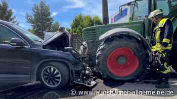 Mindelheim: Pkw fährt bei Mindelheim frontal in einen Traktor | Mindelheimer Zeitung - Augsburger Allgemeine