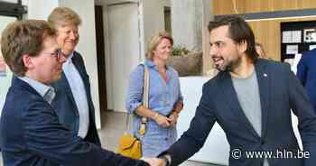 Georges-Louis Bouchez ontmoet West-Vlaamse Voka-top in Televic - Het Laatste Nieuws