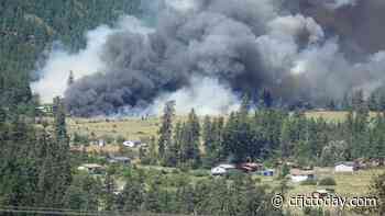 Wildfire breaks out just west of Lytton - CFJC Today Kamloops