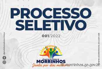 Prefeitura de Morrinhos disponibiliza lista prévia classificatória dos cargos de mecânico e eletricista - morrinhos.go.gov.br