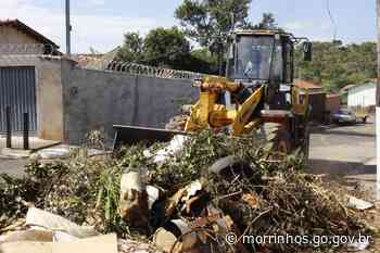 Tem limpeza chegando nos bairros - morrinhos.go.gov.br