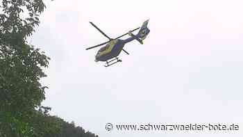 Unfall in Schramberg - Pedelecfahrer stürzt in Sulgen – Rettungsheli im Einsatz - Schwarzwälder Bote