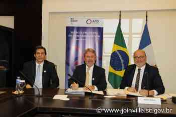 Águas de Joinville assina contrato de financiamento de 45 milhões de euros com agência francesa - Prefeitura de Joinville (.gov)