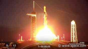 Dragon capsule launches on SpaceX's 25th cargo mission to the space station
