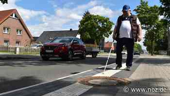 Mit Blindenstock an Gefahrenstelle: Warum eine Bushaltestelle in Papenburg zur Falle für Sehbehinderte wird - NOZ