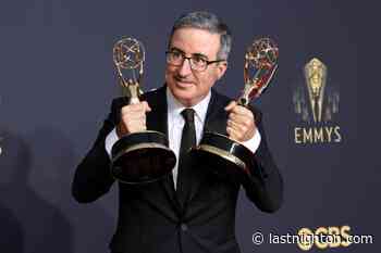 Emmy late night nominees announced! — Fans convinced John Oliver will win again - Last Night On