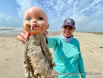 'Creepy' dolls mysteriously keep washing up on a Texas beach. John Oliver has vowed to destroy them. - Houston Chronicle