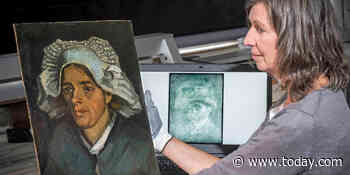 Van Gogh self-portrait is found hidden behind another painting