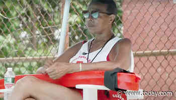 70-year-old grandmother comes out of retirement to help amid lifeguard shortage