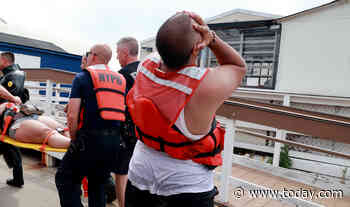 Woman and 7-year-old boy killed after boat capsizes on the Hudson River
