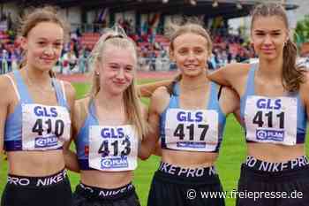 Junge LAC-Athletinnen trumpfen bei Deutscher Meisterschaft auf - freiepresse.de