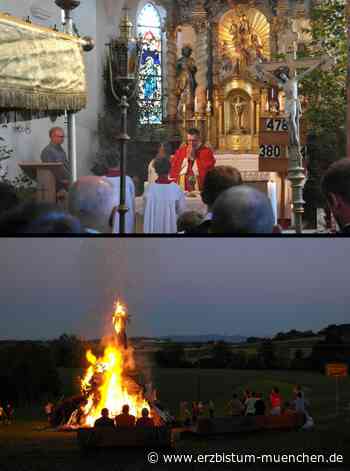 Patrozinium und Petersfeuer in Kronau gefeiert - Erzbischöfliches Ordinariat München