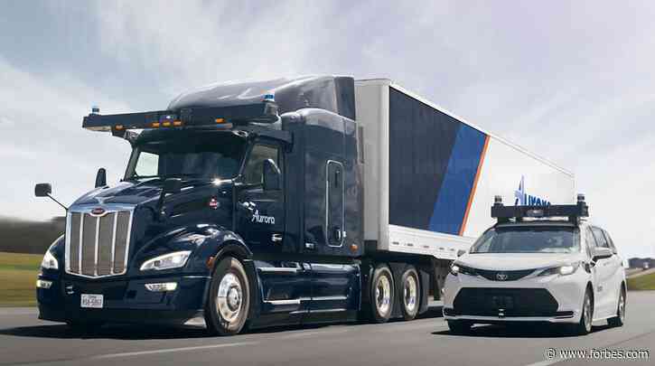 Aurora Innovation Launches Fault Management System For Automated Vehicles - Forbes