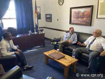 Columbine, Aurora shooting victim families visit White House for first gun law passage in decades - Colorado Public Radio