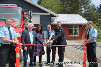 Comox Valley Regional District celebrates opening of Merville fire hall - Campbell River Mirror