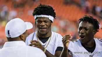 'Ridiculous': Lamar Jackson receives support from Hollywood Brown after exchange with Bernard Pollard Jr.