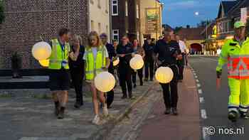 Herdenking watersnood Limburg met lichtjestocht in Valkenburg - NOS