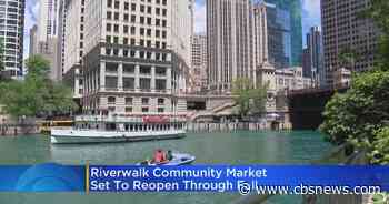 Food and retail shops return to the Chicago Riverwalk - CBS Chicago