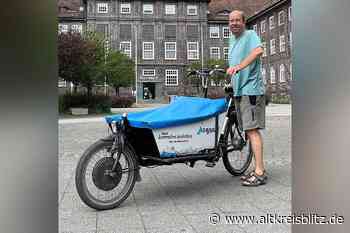 Der ADFC Lehrte/Sehnde freut sich über Lehrtes Gewinn eines Lastenfahrrads - AltkreisBlitz