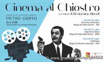 Agrigento, al via rassegna di cinema e libri al Museo Griffo - Grandangolo Agrigento