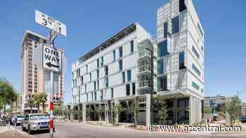 Shipping container building in Phoenix focuses on sustainability - The Arizona Republic