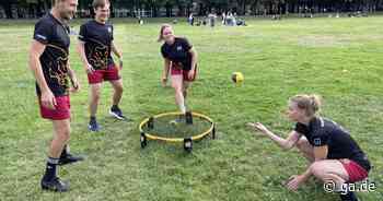 Trendsportart auch in Bonn: Großes Roundnet-Turnier auf dem Finkenberg - General-Anzeiger Bonn