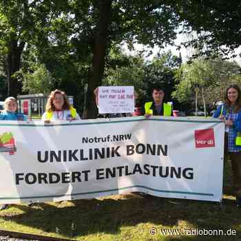 Streik am Uniklinikum: Bonner unterstützen Pflegekräfte - Radio Bonn / Rhein-Sieg - radiobonn.de