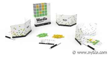 Hasbro and New York Times Games Are Bringing Wordle to Life in a New Board Game - The New York Times Company