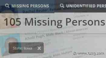State not teaching officials about tool used to solve missing person cases; 67% not in federal database - KCRG