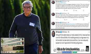 Bill Gates pledges $20bn to his charitable foundation to help solve the world's 'big problems' - Daily Mail