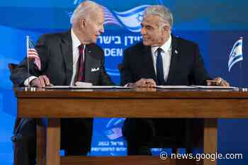 Biden, Lapid agree to stop Iran nuke program, differ on how - The Associated Press