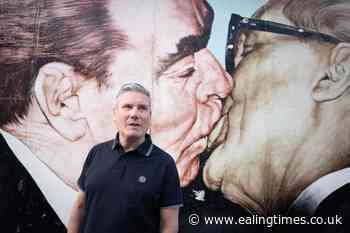 Sir Keir Starmer visits Berlin Wall on trip to Germany - Ealing Times