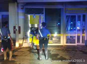 Tentato furto al bancomat dell'Ufficio Postale della Frazione Limidi di Soliera - Modena 2000