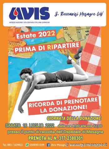 Sabato 16 luglio la tradizionale donazione della Festa della Madonna - Qui Mesagne