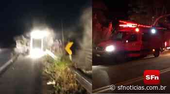 Caminhoneiro morre preso às ferragens em acidente na BR-356 em Itaperuna - SF Notícias