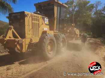 Secretaria de Agricultura de Itaperuna avança na recuperação de estradas vicinais - Portal OZK