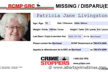 Missing person last seen in Barrhead on July 6 - Alberta Prime Times