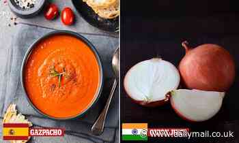 Eat gazpacho  and rub your skin with ONION juice at night are some heatwave tips from overseas