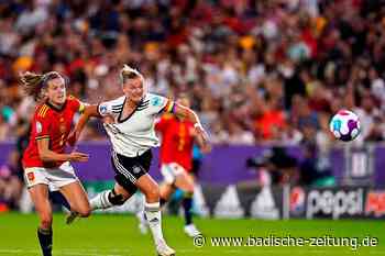 Die deutschen Spielerinnen senden bei der EM starke Signale - Nationalelf - Badische Zeitung