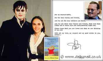 Johnny Depp pens heartfelt foreword to children's book authored by Make-A-Wish cancer survivor