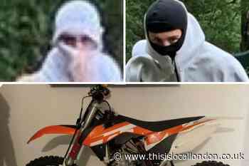 Potters Bar robbery sees biker hit with 'stick-like' object