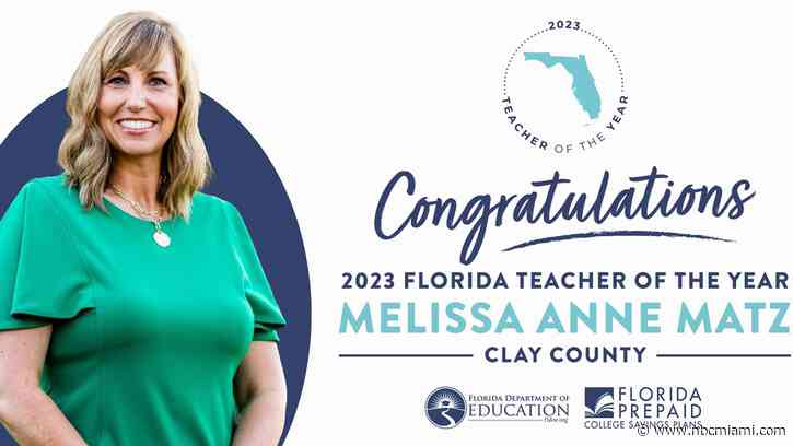 Northeast Florida Teacher Is State's Teacher of the Year