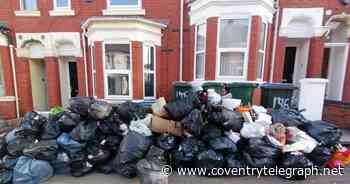 Street piled high with fly-tipped rubbish in Coventry - Coventry Live