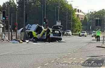 Merseyside Police issue update after officer injured in crash - St Helens Star