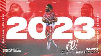 Hurrell extends Saints stay into 2023 - St.Helens RFC - St.Helens R.F.C.