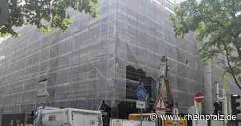 Kunststraße wegen Aufbau eines riesigen Krans gesperrt - Mannheim - Rheinpfalz.de