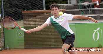 Feuertaufe bestanden: Top-Talent Max Rehberg von Grün-Weiss Mannheim - TENNIS - Rheinpfalz.de