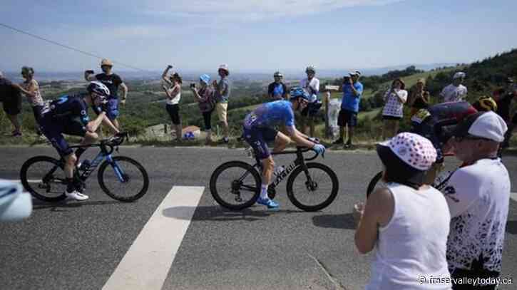 Canadian rider Houle races to third in Stage 13 of Tour de France