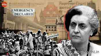Can judiciary stand up to all-powerful executive? How judges did it during Emergency - ThePrint